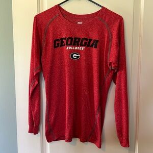 LIKE NEW Youth Boys Univ of Georgia Bulldogs shirt size L 14/16